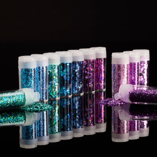 6 Packs: 12 ct. (72 total) Jewel Glitter Pack by Recollections™